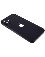 Carcasa Trasera Completa iPhone 12 (EU) (Negro) (OEM)