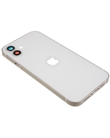 Carcasa Trasera Completa iPhone 12 (EU) (Blanco) (OEM)