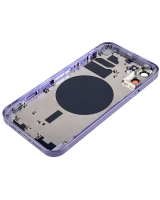 Carcasa Trasera Completa iPhone 12 (EU) (Morado) (OEM)