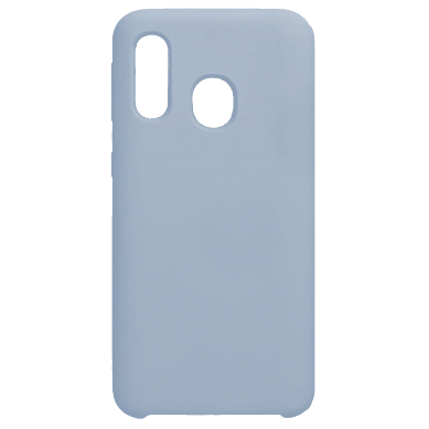 Funda de Silicona Extra Suave Samsung Galaxy A40 (Azul Claro)