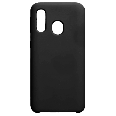 Funda de Silicona Extra Suave Samsung Galaxy A40 (Negro)