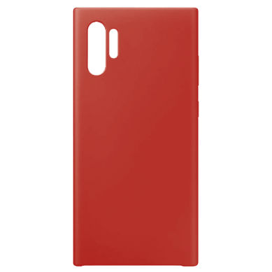 Funda de Silicona Extra Suave Samsung Galaxy Note 10+ (Rojo)