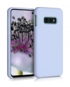 Funda de Silicona Extra Suave Samsung Galaxy S10 E (Azul Claro)