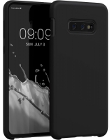 Funda de Silicona Extra Suave Samsung Galaxy S10 E (Negro)