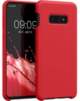 Funda de Silicona Extra Suave Samsung Galaxy S10 E (Rojo)