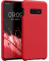 Funda de Silicona Extra Suave Samsung Galaxy S10 E (Rojo)