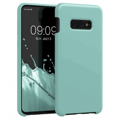 Funda de Silicona Extra Suave Samsung Galaxy S10 E (Turquesa)