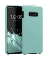 Funda de Silicona Extra Suave Samsung Galaxy S10 E (Turquesa)