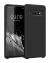 Funda de Silicona Extra Suave Samsung Galaxy S10+ (Negro)