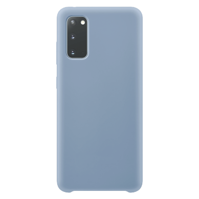 Funda de Silicona Extra Suave Samsung Galaxy S20 (Azul Claro)