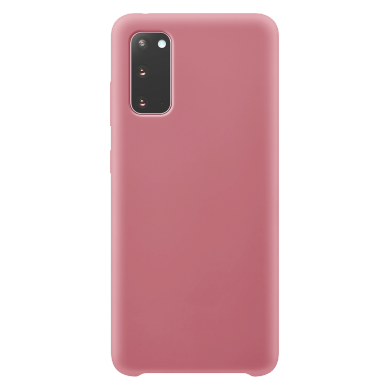 Funda de Silicona Extra Suave Samsung Galaxy S20 (Rosa)