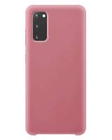 Funda de Silicona Extra Suave Samsung Galaxy S20 (Rosa)