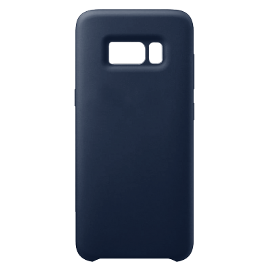 Funda de Silicona Extra Suave Samsung Galaxy S8+ (Azul Marino)