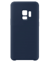 Funda de Silicona Extra Suave Samsung Galaxy S9 (Azul Marino)