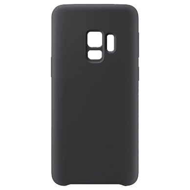 Funda de Silicona Extra Suave Samsung Galaxy S9 (Negro)