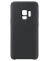 Funda de Silicona Extra Suave Samsung Galaxy S9 (Negro)