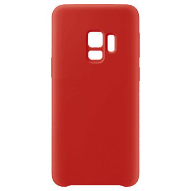 Funda de Silicona Extra Suave Samsung Galaxy S9 (Rojo)