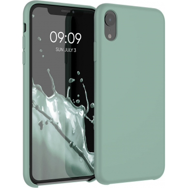 Funda de Silicona Ultra Suave iPhone iPhone XR Agua Marina