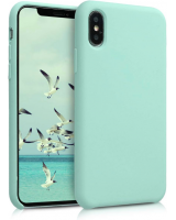 Funda de Silicona Ultra Suave iPhone iPhone XS Max Turquesa