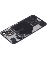 Tapa Trasera de Cristal iPhone 15 Plus (Rosa) (Componentes Preinstalados) (Lente Cristal de Zafiro) (OEM)