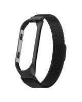 Pulsera Metálica Milanesa Xiaomi Mi Band 3 / 4 Negra