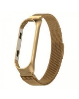 Pulsera Metálica Milanesa Xiaomi Mi Band 3 / 4 Oro