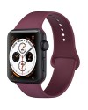 Correa para Apple Watch 42 / 44 / 45 / 49 mm (Burdeos)