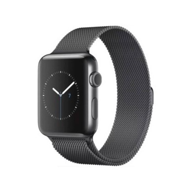 Correa Metálica Milanesa Apple Watch 38 mm / 40 mm / 41 mm Negra