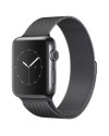 Correa Metálica Milanesa Apple Watch 38 mm / 40 mm / 41 mm Negra