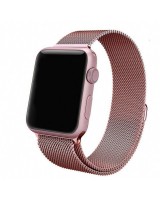 Correa Metálica Milanesa Apple Watch 38 mm / 40 mm / 41 mm Oro Rosa