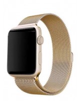 Correa Metálica Milanesa Apple Watch 38 mm / 40 mm / 41 mm Oro