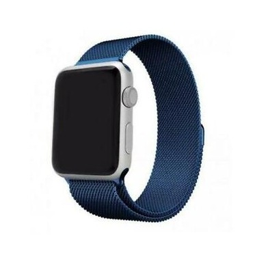 Correa Metálica Milanesa Apple Watch 38 mm / 40 mm / 41 mm Azul