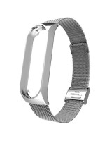 Pulsera Metálica Milanesa Xiaomi Mi Band 5 Plata